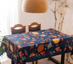 Tablecloth - Qvevrebi, Blue, 210X140 cm.