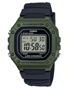 WR Wristwatch Casio, Dark Green