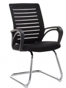 Conference chair with mesh back BZ07, Black