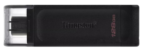 USB მეხსიერების ბარათი Kingston DT70, USB-C, 128GB