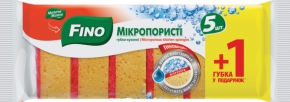 Microporous Kitchen Sponge Melochi Jizni Fino, 5+1