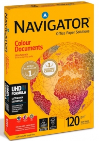 Paper A4 Navigator Colour Documents, 120g. 250 Sheets