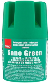 Sano Green Hygienic Toilet Soap For The Water Tank, 150g.