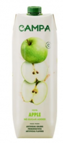 100% Apple Juice Campa, 950 ml.