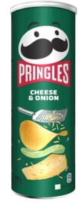 Potato Chips Pringles Cheese & Onion, 165g.