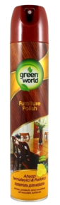 Furniture Polish Spray Green World Lemon, 300ml.