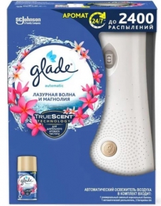 Glade Automatic Air Spray + Replacement Bottle Magnolia, 269 ml.
