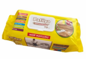 PAFILYA იატაკის საწმენდი სველი ტილო 70ც