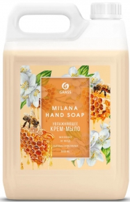 თხევადი საპონი GRASS Milana Milk and Honey 5 ლ.