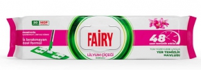 Wet Wipes (for Floor) Fairy Lily, 50 pieces