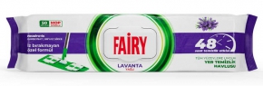 Wet Wipes (for Floor) Fairy Lavender, 50 pieces