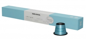 European Format Coffee Capsule (Espresso Capsule) Meama Macapuno Coconut, 10 pcs