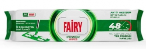 სველი ხელსახოცი (იატაკისთვის) Fairy, 50 ცალი