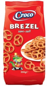 Brezel Salt Croco, 300g.
