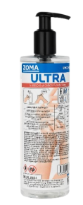 უნივერსალური სადეზინფექციო საშუალება Zoma Ultra, 390მლ.