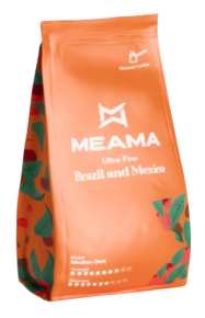 დაფქული ყავა Meama ბრაზილია და მექსიკა, 80გ.