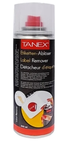 წებოვანი ეტიკეტის მოსაშორებელი სპრეი Tanex, 200მლ.