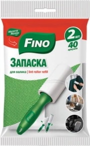 ტანსაცმლის საწმენდი როლერის სათადარიგო საცმი Fino, 2 ცალი, 40ფ.