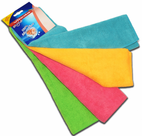 Universal microfiber Vileda 36X34 cm. 4 pieces