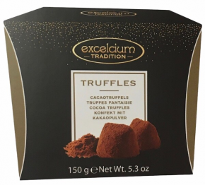 Belgian truffle Excelcium black 150 gr.