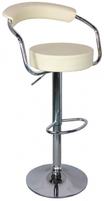 Bar stool, white