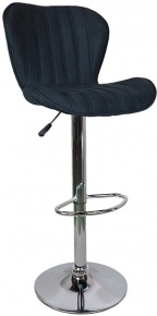 Bar stool, dark blue