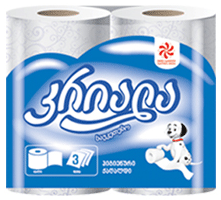Toilet paper Kriala, 3 layers, 32 rolls