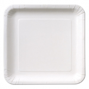 Disposable cardboard plate 26 cm. 20 pieces