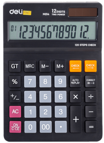 Calculator 12 rows, Deli M01420
