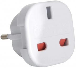 Power adapter with 1 switch, 10A/250V