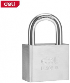 Square-Type Iron Padlock Deli DL508910, 40mm.