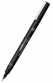 Pen liner Uni Pin Fine Line 0.6 mm. black