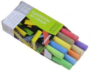 Colored chalk MUNGYO, 10 pieces