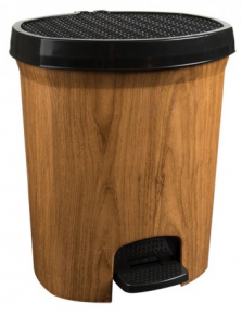 Plastic trash can Murat, with foot pedal, 20 L.