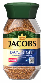 ხსნადი ყავა Jacobs Day&Night, 95გრ.