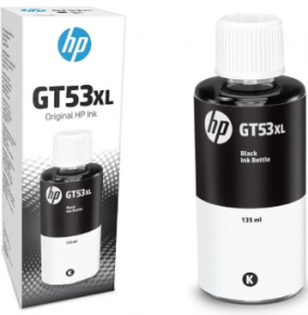ორიგინალი ფერადი ჭავლური კარტრიჯი HP GT53XL (1VV21AA) 135 მლ. ფერი BLACK