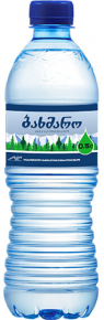Mineral water Bakhmaro, plastic bottle, 0.5 L. 12 pieces