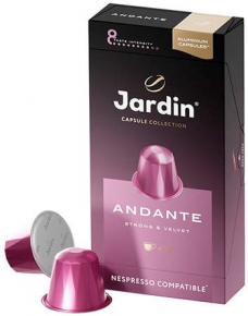 Coffee capsule Jardin Andante Aluminum Capsules, 10 pieces