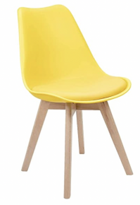 Kitchen chair, yellow