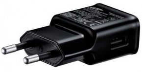 USB adapter, 1-port, 2A, black