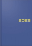 2023 წლის დღიური Brunnen, ყოველდღიური, ლურჯი (ინგ., ფრანგ., ესპ., იტალ., გერმ.)