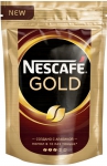 ხსნადი ყავა Nescafe Gold, 130 გრამი, ეკონომიურ შეფუთვაში