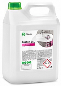 მილების საწმენდი საშუალება GRASS Digger Gel 5.3 კგ.