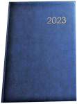 2023 წლის დღიური Brunnen 17X24 სმ. ყოველკვირეული, ლურჯი, (ინგ., ფრანგ., იტალ., გერმ.)
